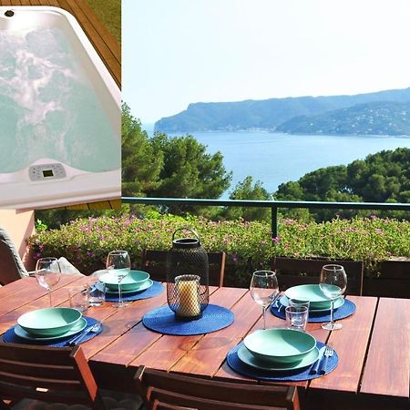 Una Spettacolare Vista Mare - Casa Con Jacuzzi Bergeggi Buitenkant foto
